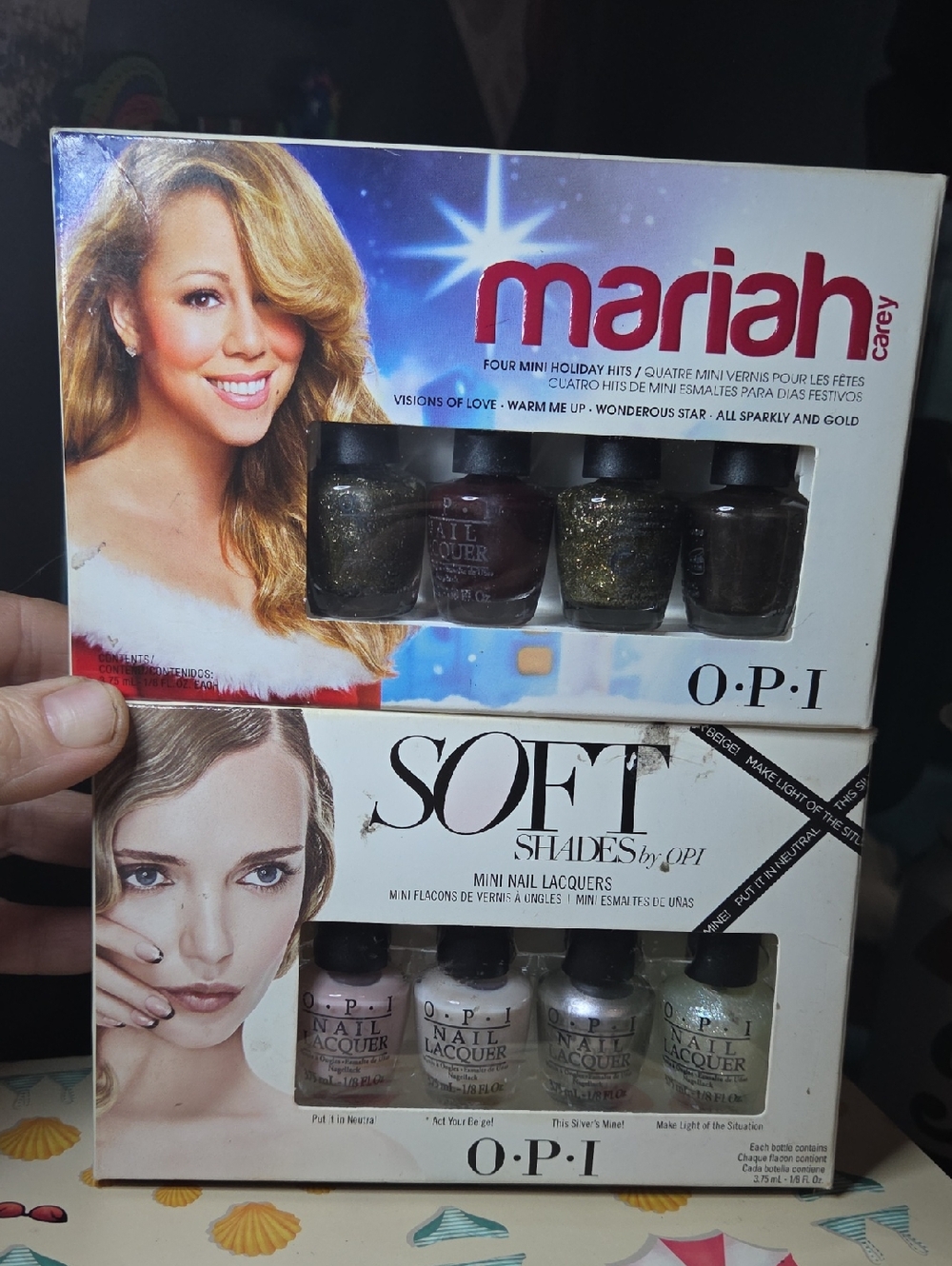 NIB 2 Vintage & HTF OPI Mariah' Carey '13 & Soft Shades '15 Nail Laquer Sets